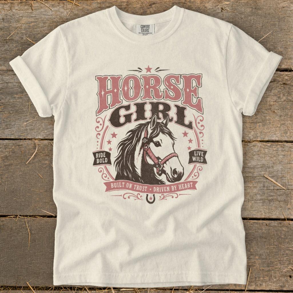 Horse Girl Trust Signature Tee