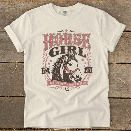 Horse Girl Trust Signature Tee