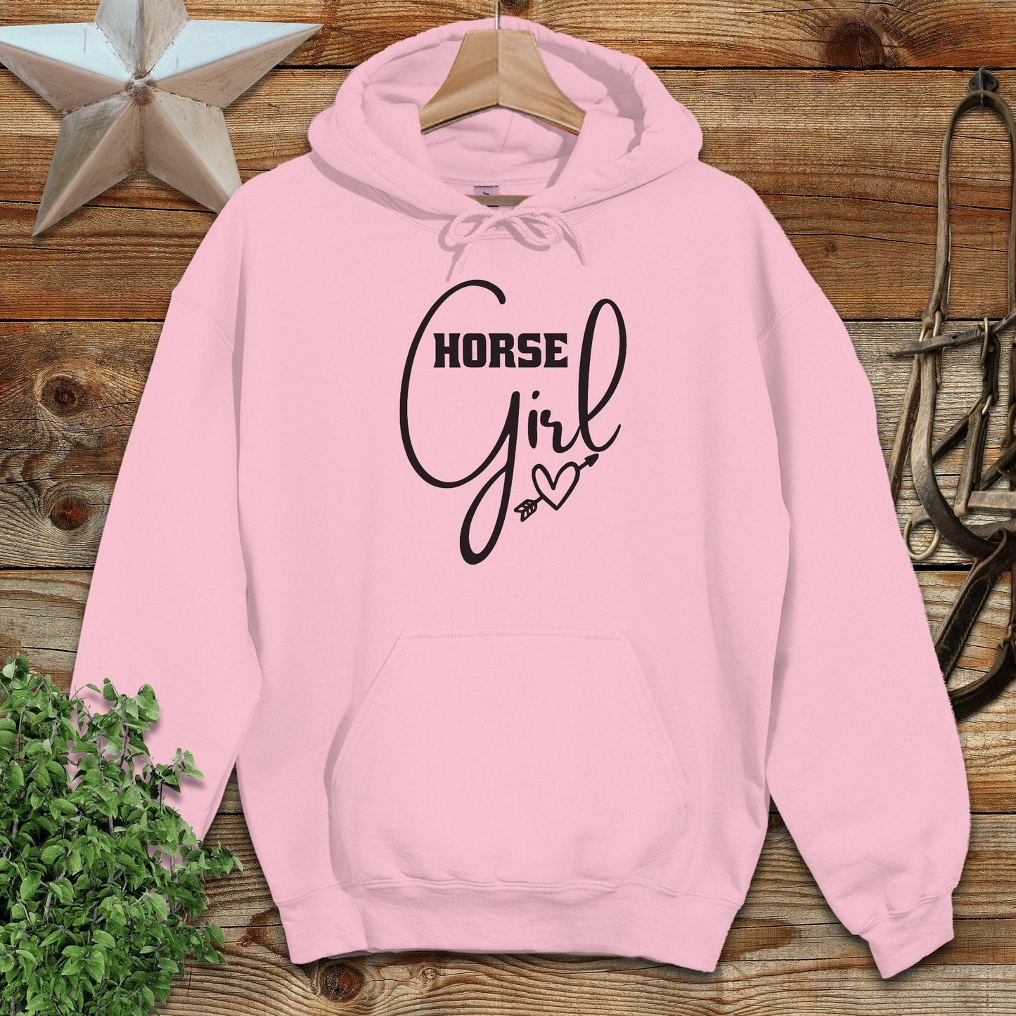 Horse Girl with Arrow Hoodie