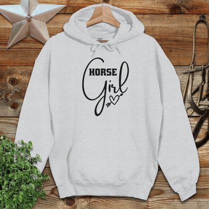 Horse Girl with Arrow Hoodie