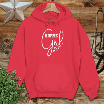Horse Girl with Arrow Hoodie