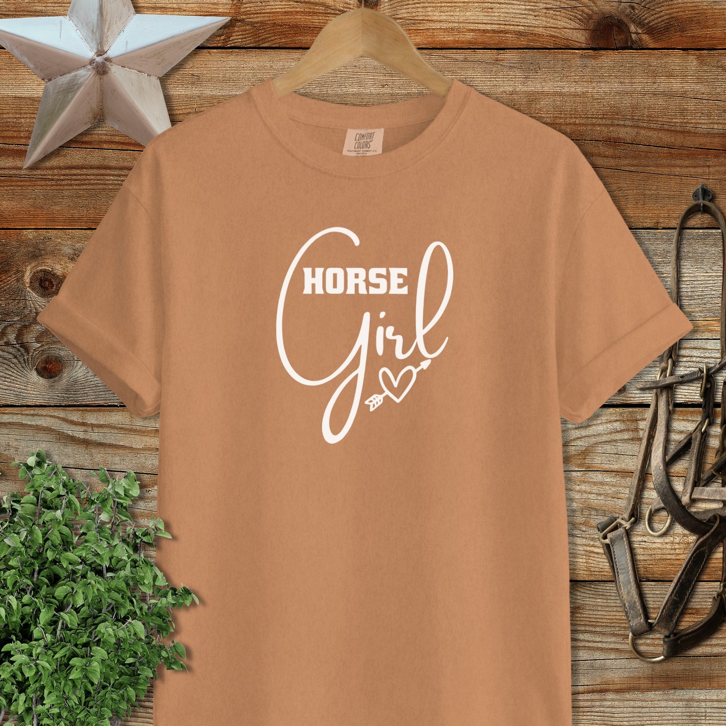 Horse Girl with Arrow Signature Tee