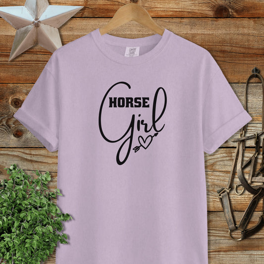 Horse Girl with Arrow Signature Tee