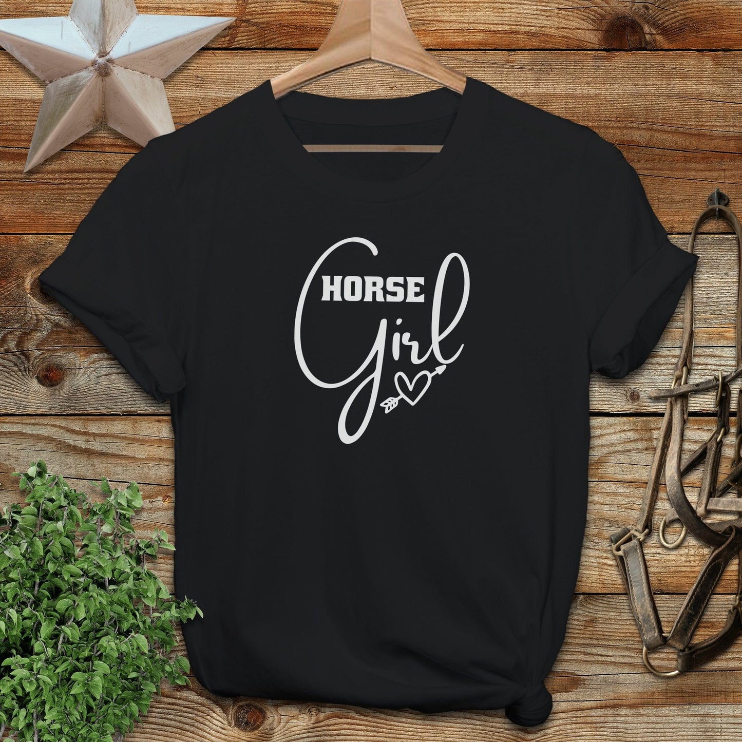 Horse Girl with Arrow Softstyle Tee