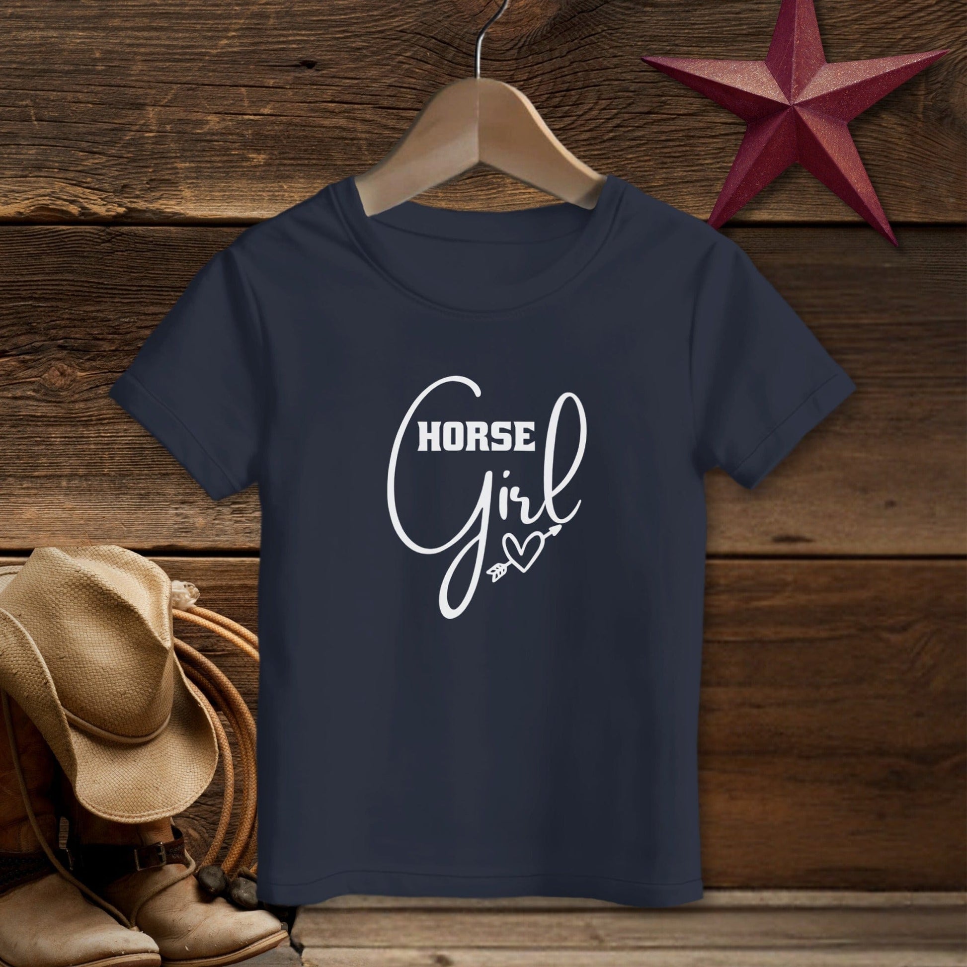 Horse Girl with Arrow T-Shirt (Toddler)