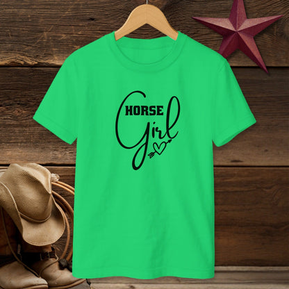 Horse Girl with Arrow T-Shirt (Youth)