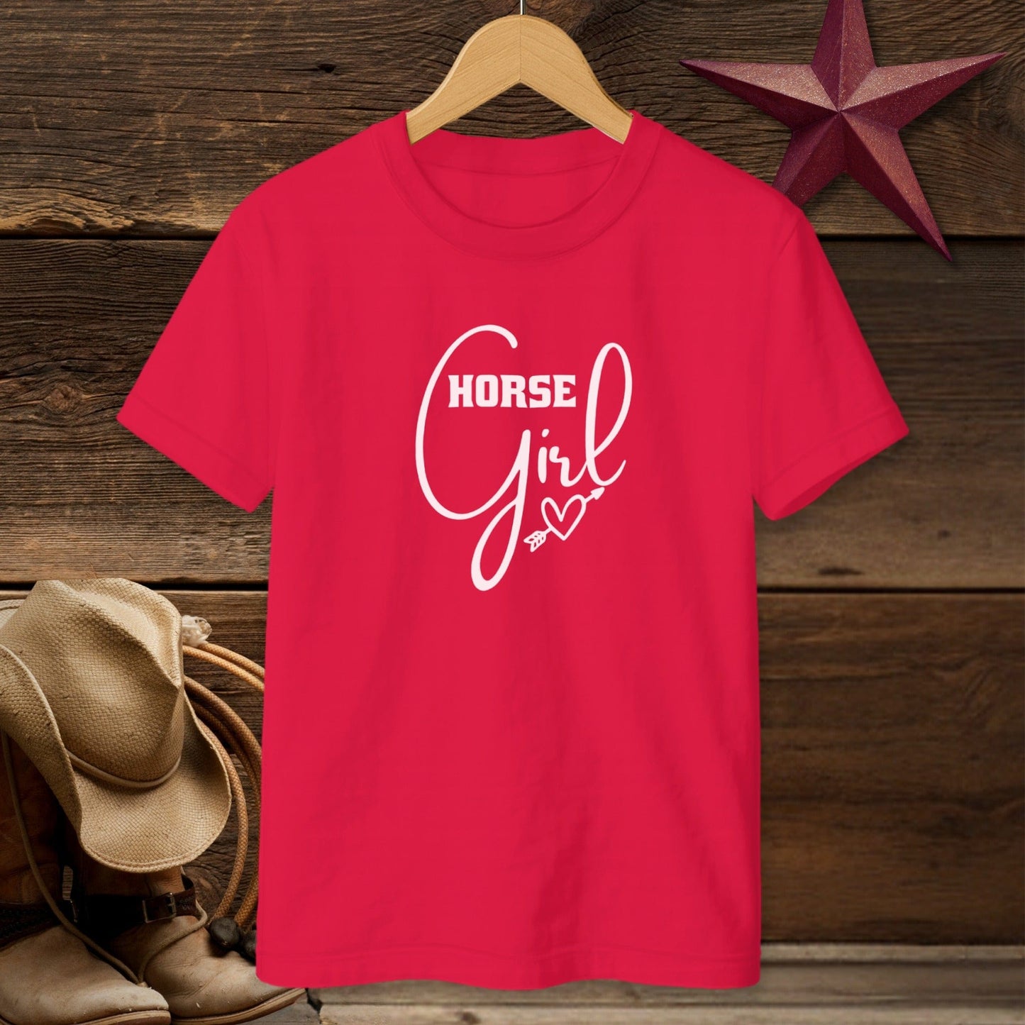 Horse Girl with Arrow T-Shirt (Youth)