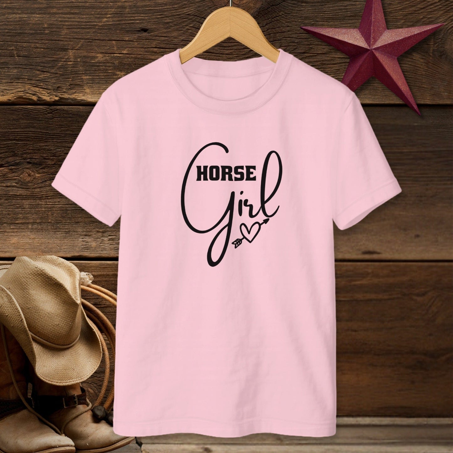 Horse Girl with Arrow T-Shirt (Youth)