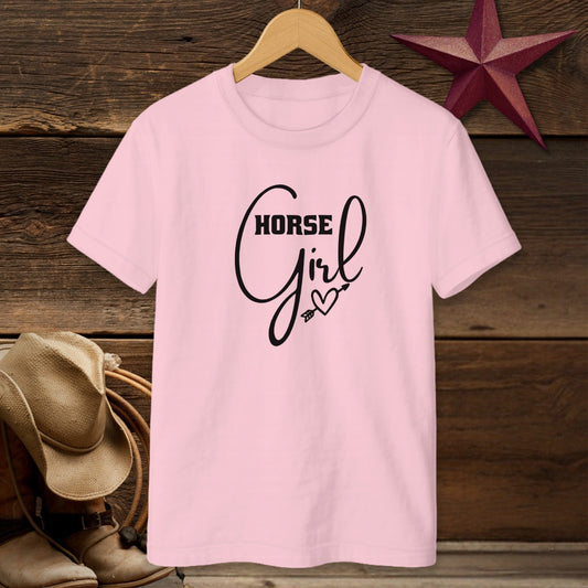 Horse Girl with Arrow T-Shirt (Youth)