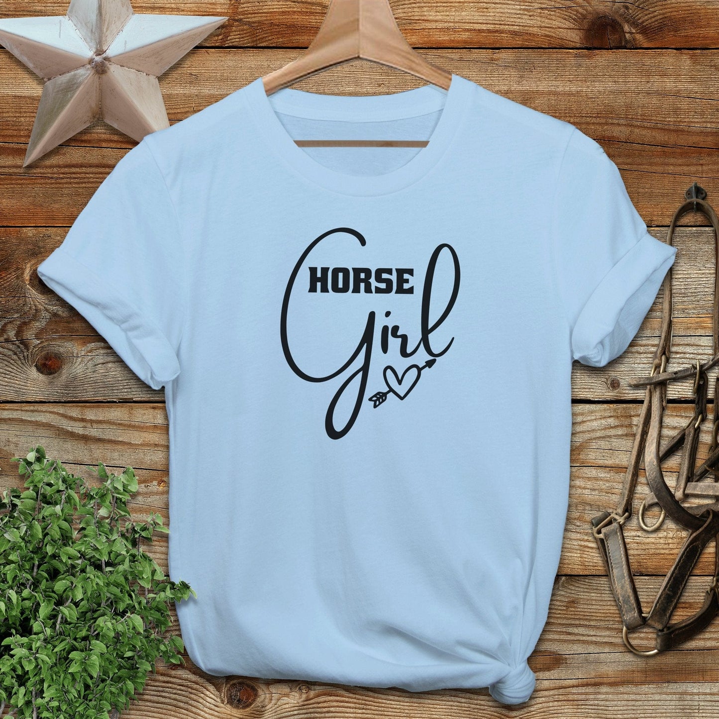 Horse Girl with Arrow T-shirt