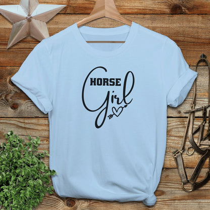 Horse Girl with Arrow T-shirt