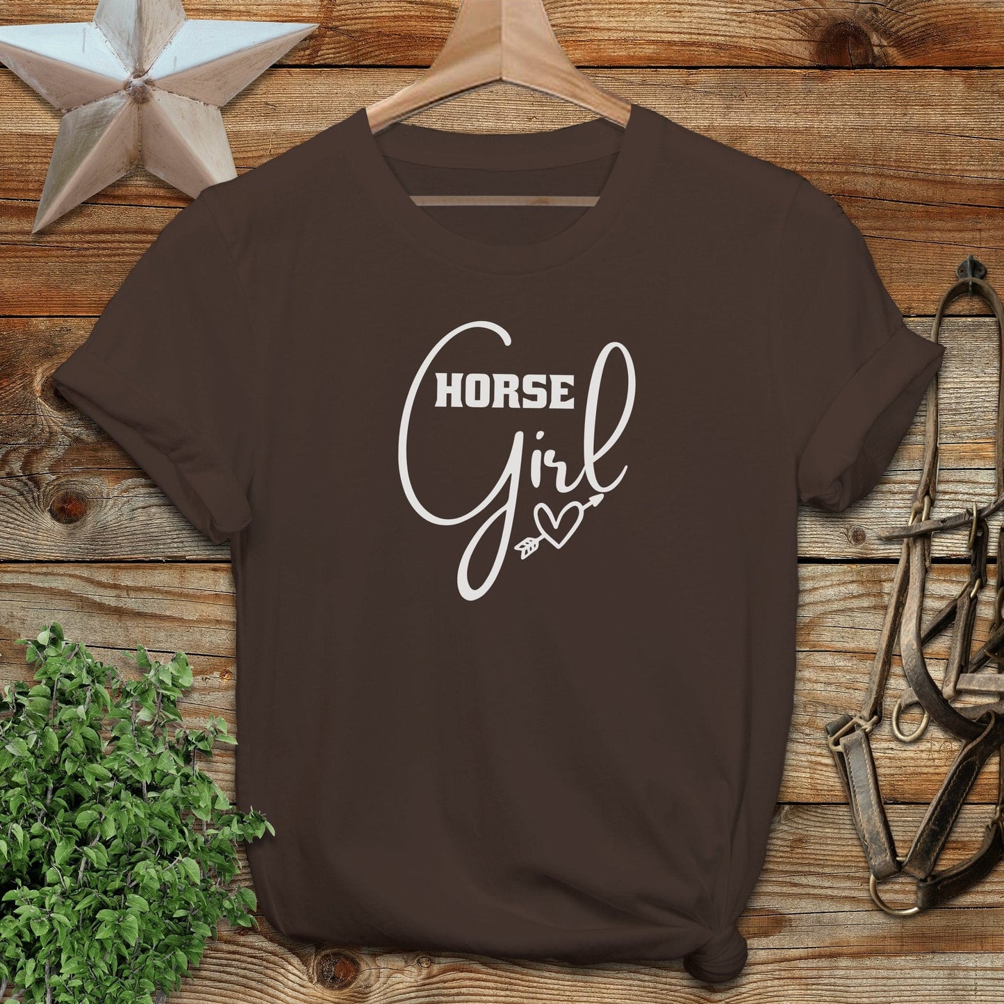 Horse Girl with Arrow T-shirt