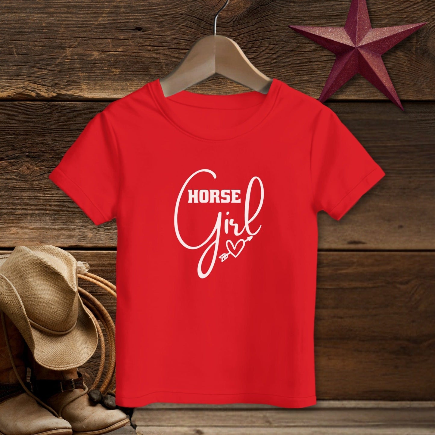 Horse Girl with Arrow T-shirt (Toddler)