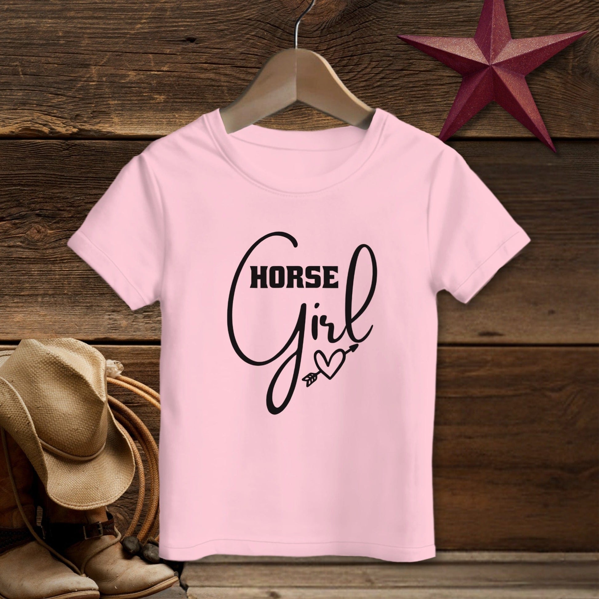 Horse Girl with Arrow T-Shirt (Toddler)