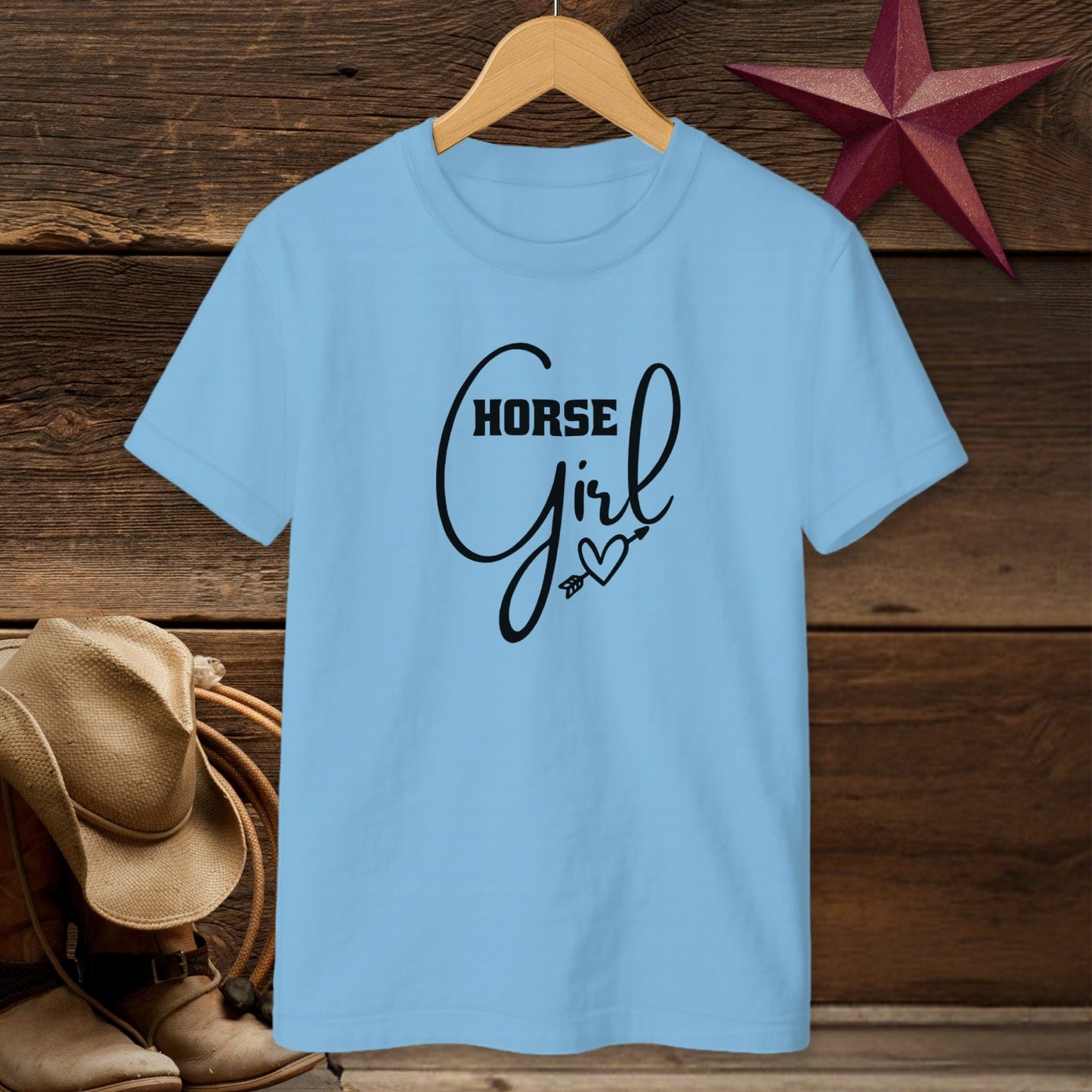 Horse Girl with Arrow T-shirt (Youth)