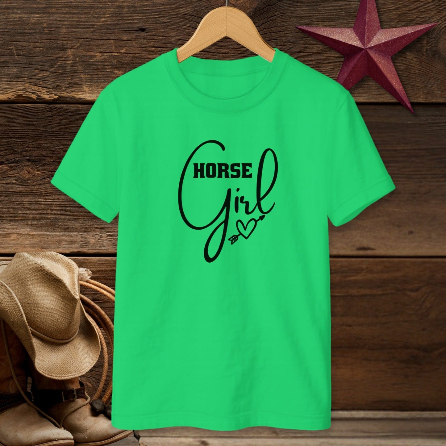Horse Girl with Arrow T-shirt (Youth)