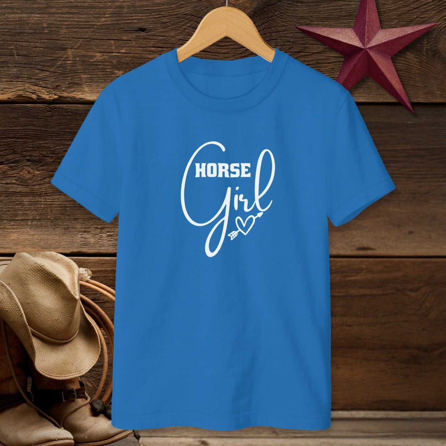 Horse Girl with Arrow T-shirt (Youth)