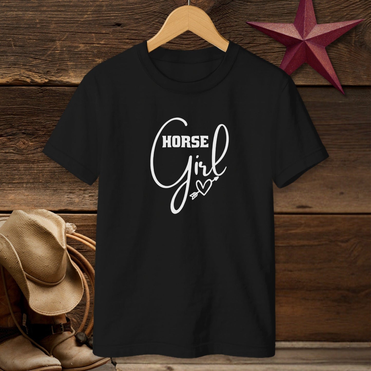 Horse Girl with Arrow T-shirt (Youth)