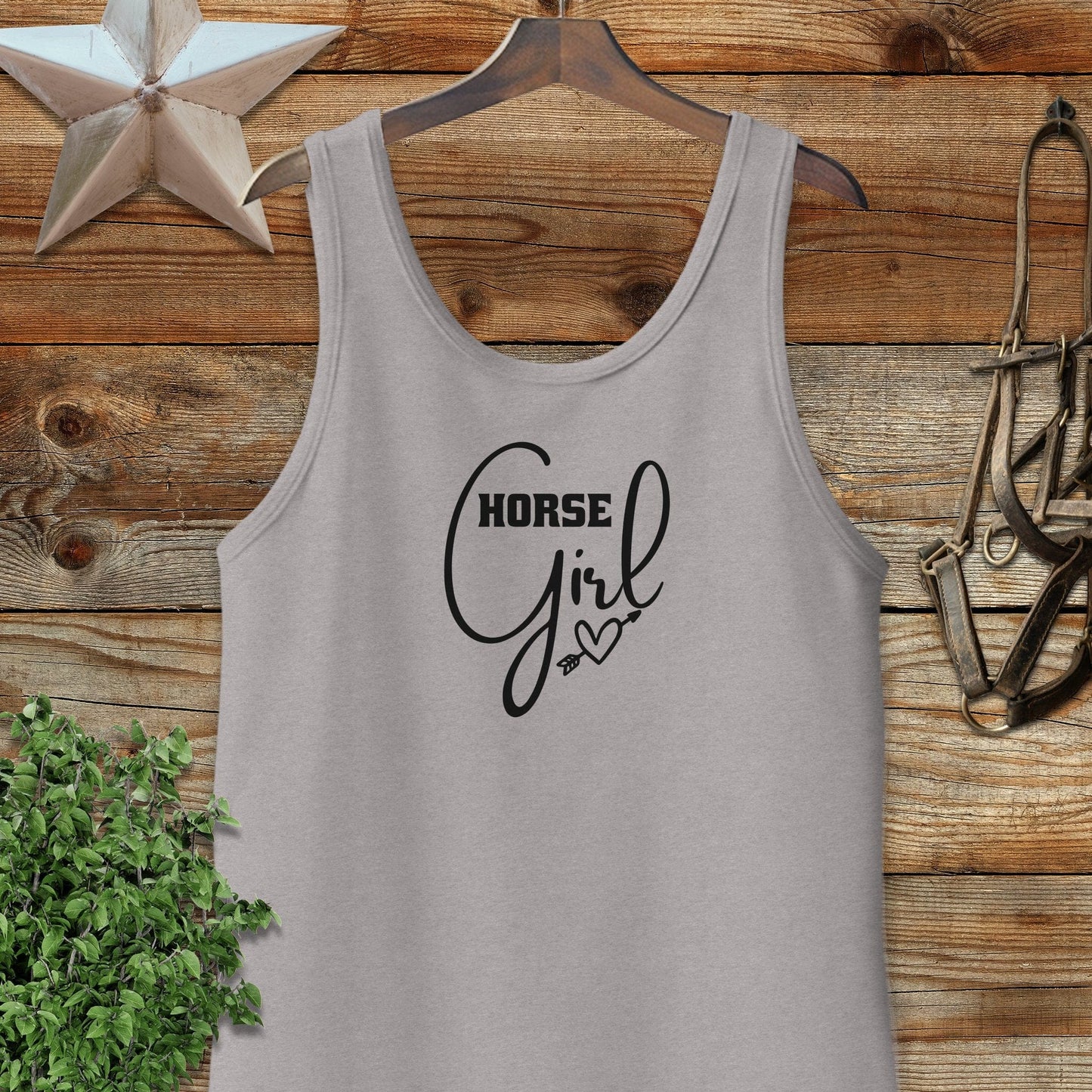 Horse Girl with Arrow Tank Top