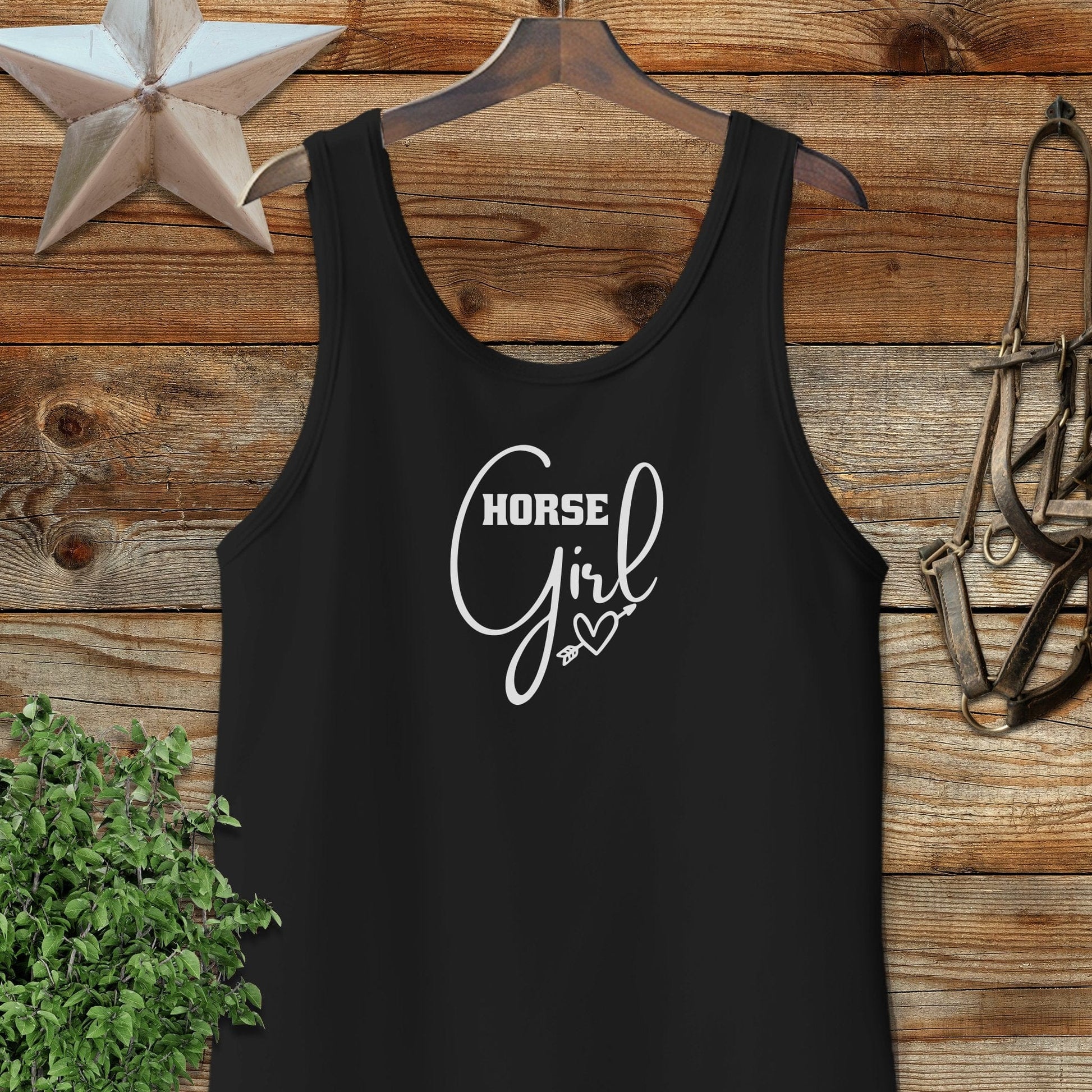 Horse Girl with Arrow Tank Top