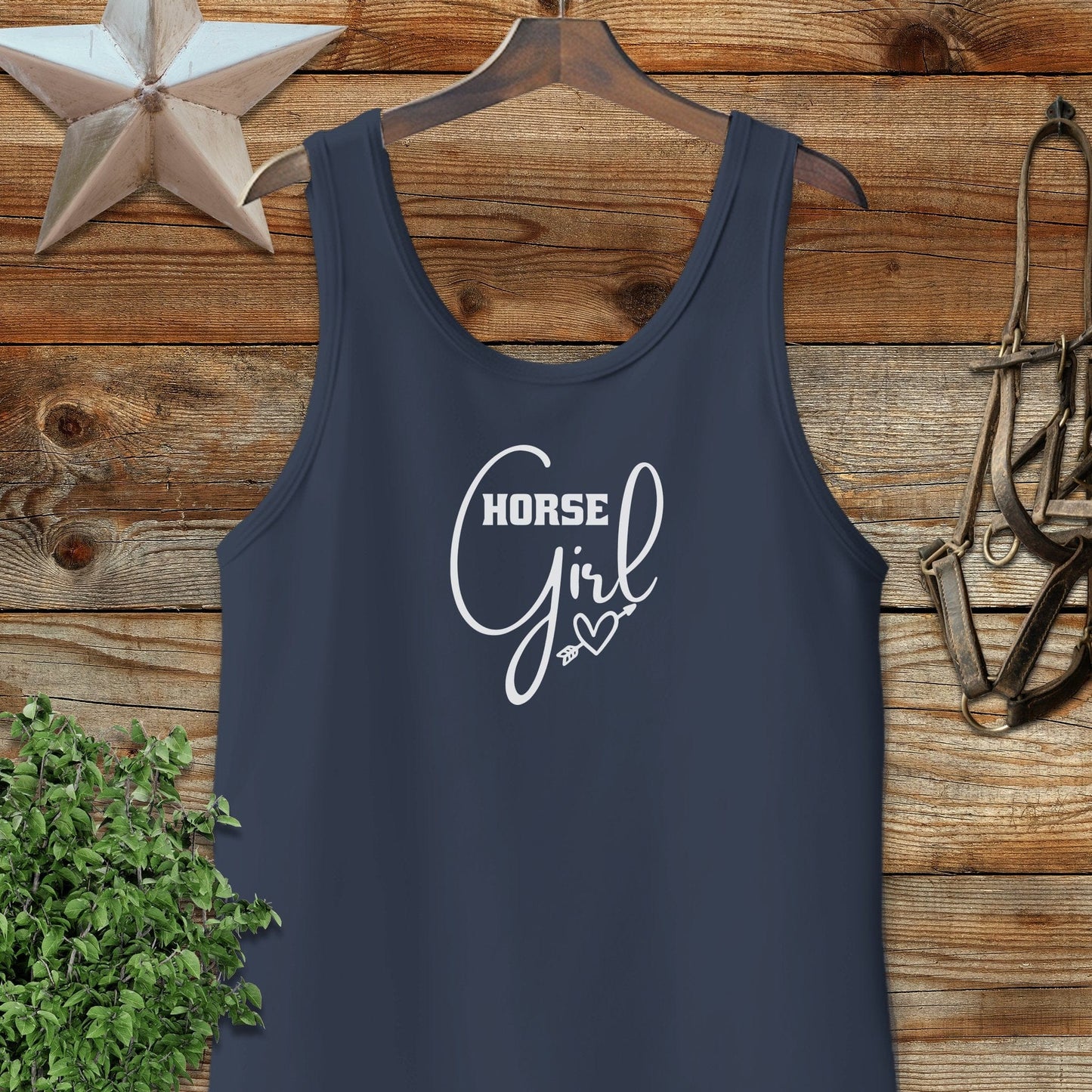 Horse Girl with Arrow Tank Top