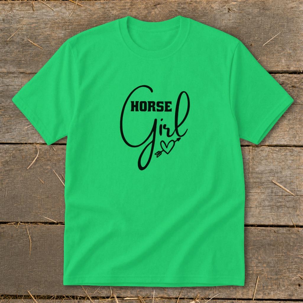 Horse Girl with Arrow Youth Tee