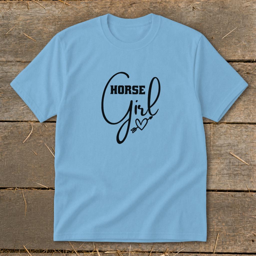 Horse Girl with Arrow Youth Tee