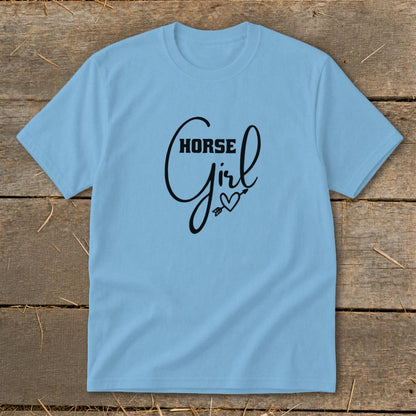 Horse Girl with Arrow Youth Tee