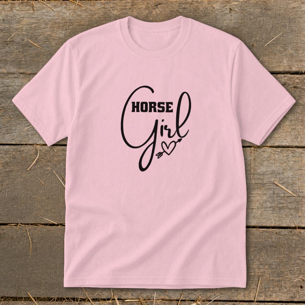Horse Girl with Arrow Youth Tee