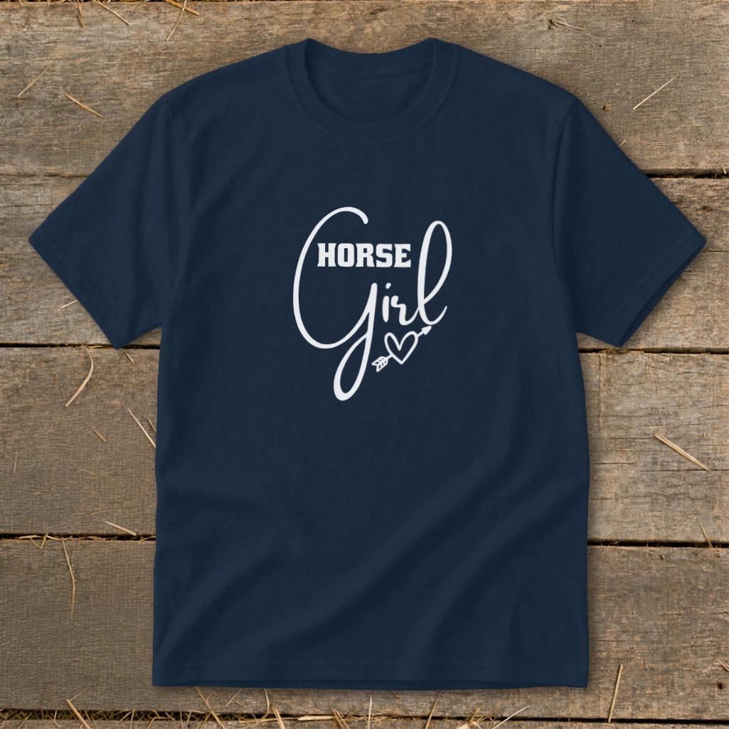 Horse Girl with Arrow Youth Tee
