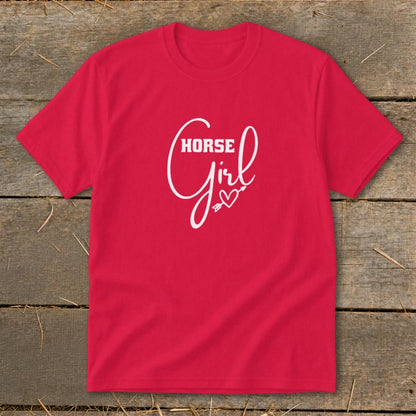 Horse Girl with Arrow Youth Tee