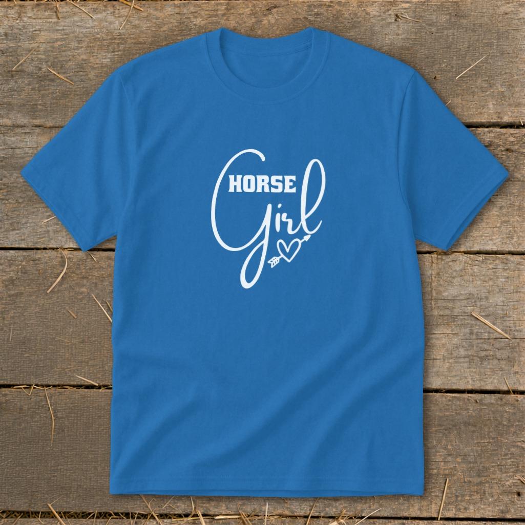 Horse Girl with Arrow Youth Tee