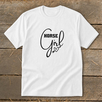 Horse Girl with Arrow Youth Tee