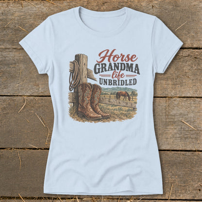 Horse Grandma Ladies Tee