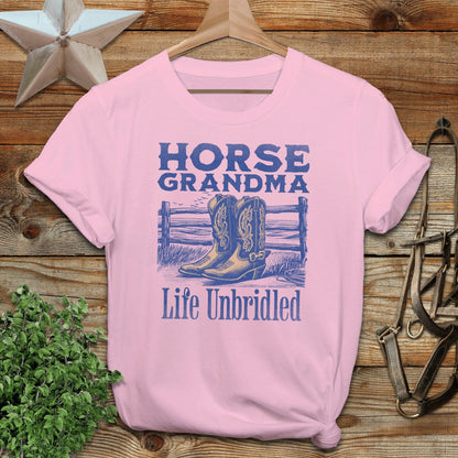 Horse Grandma Softstyle Tee