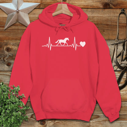 Horse Heartbeat Hoodie