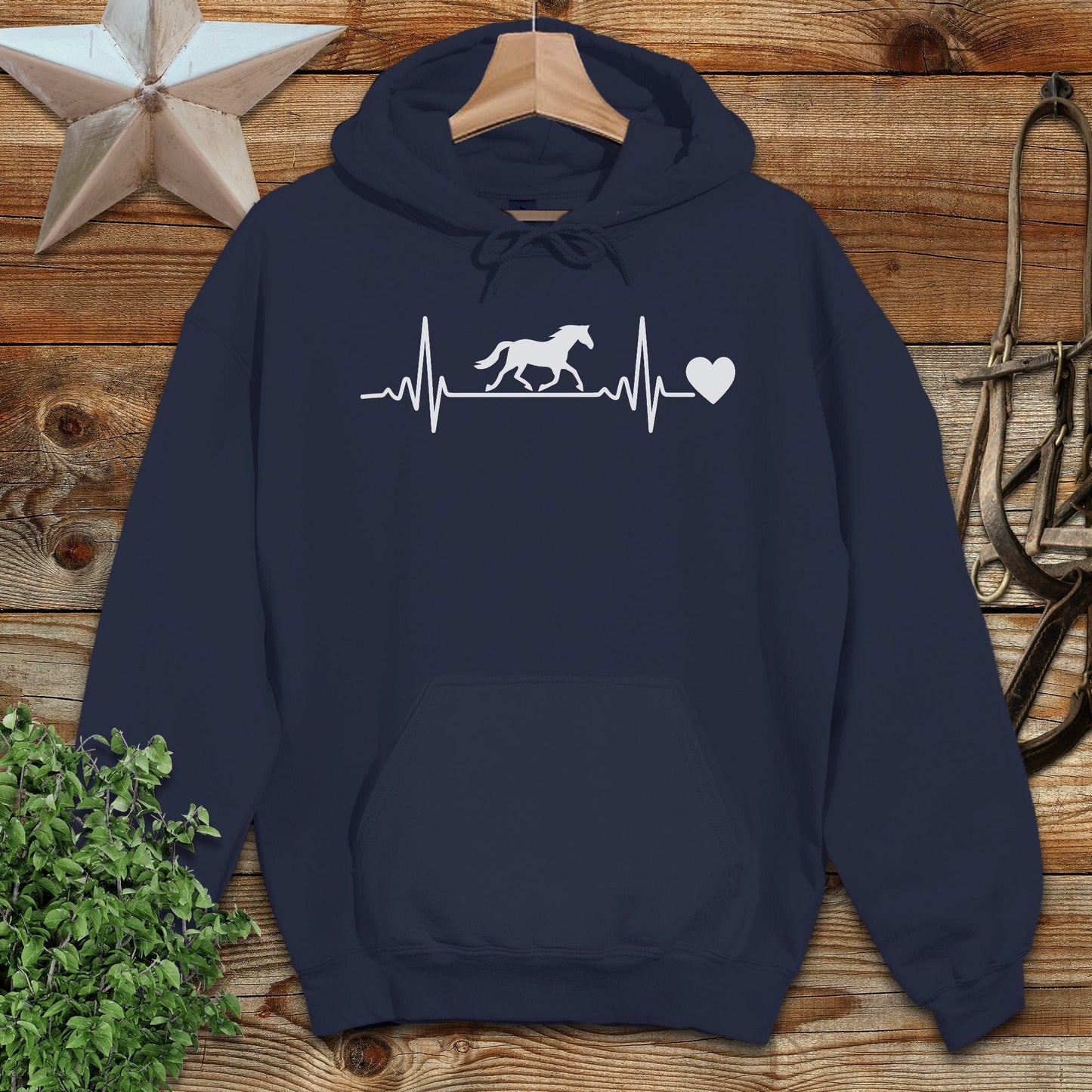 Horse Heartbeat Hoodie