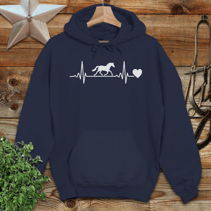 Horse Heartbeat Hoodie