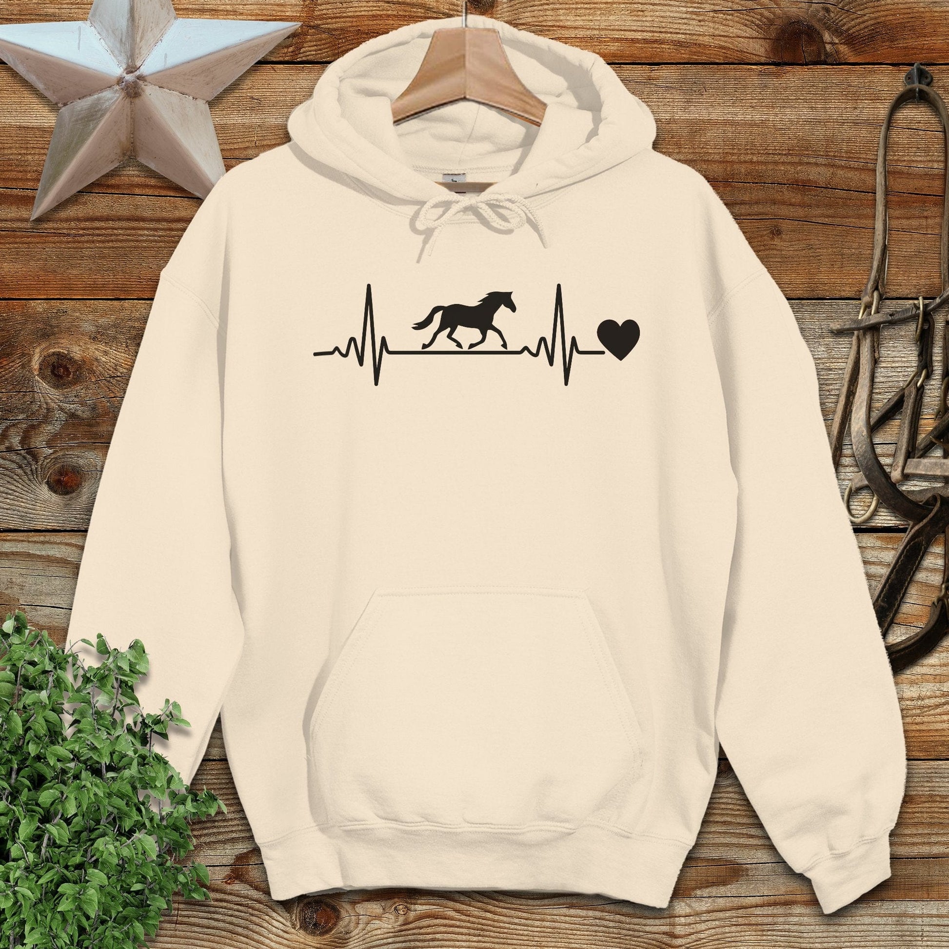 Horse Heartbeat Hoodie