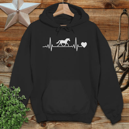 Horse Heartbeat Hoodie