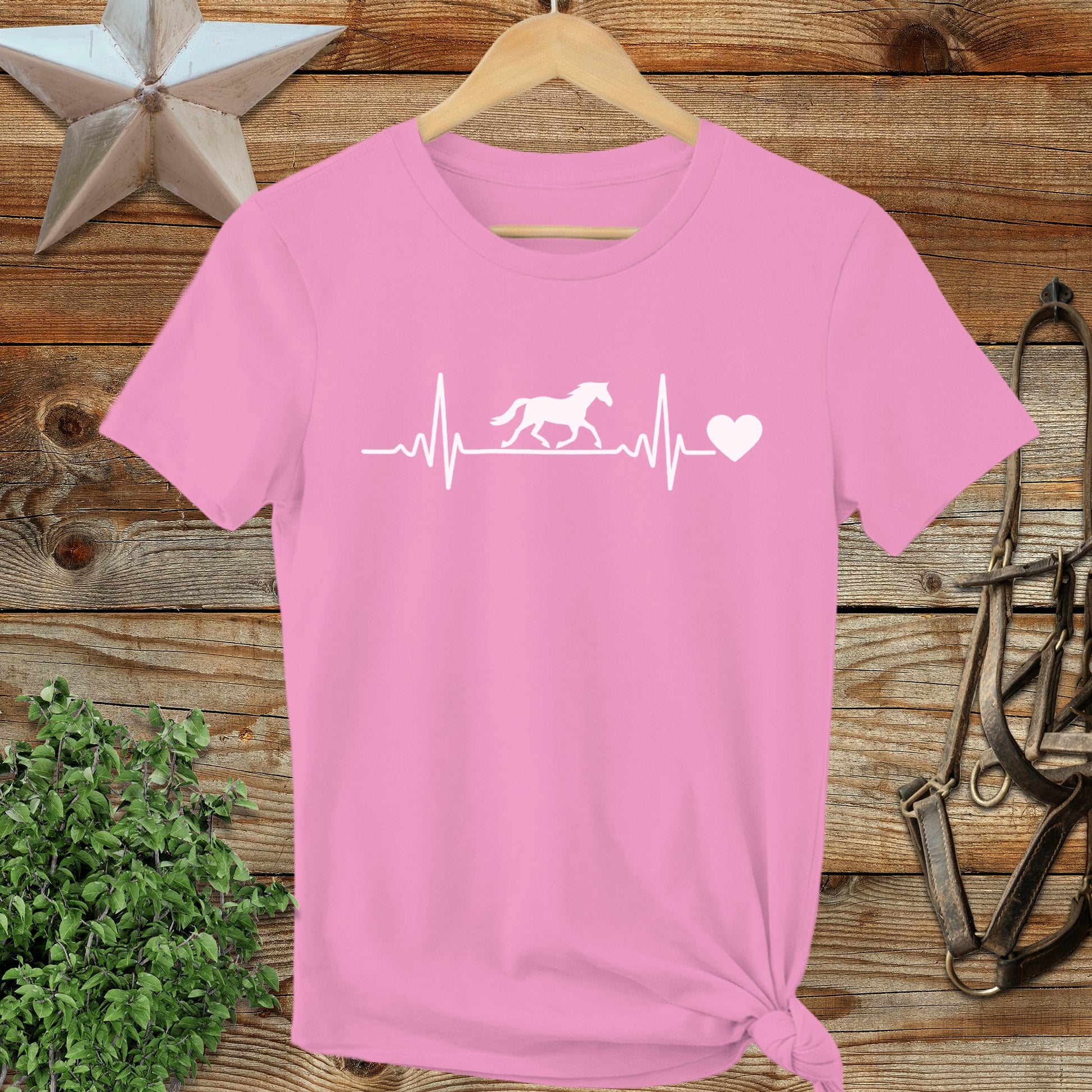 Horse Heartbeat Ladies Tee