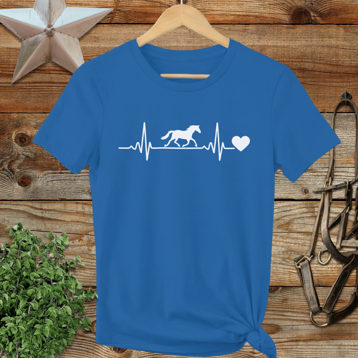 Horse Heartbeat Ladies Tee