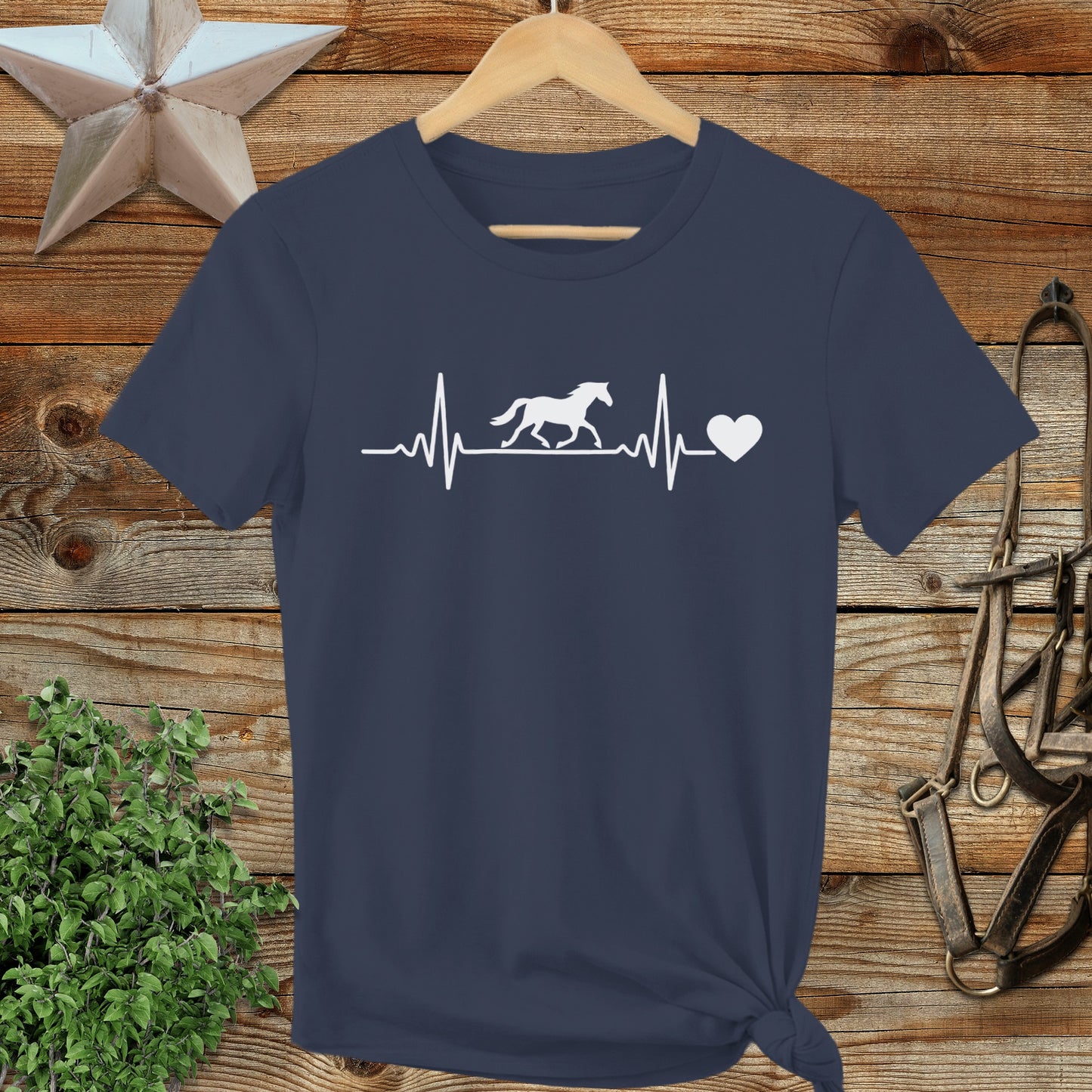 Horse Heartbeat Ladies Tee