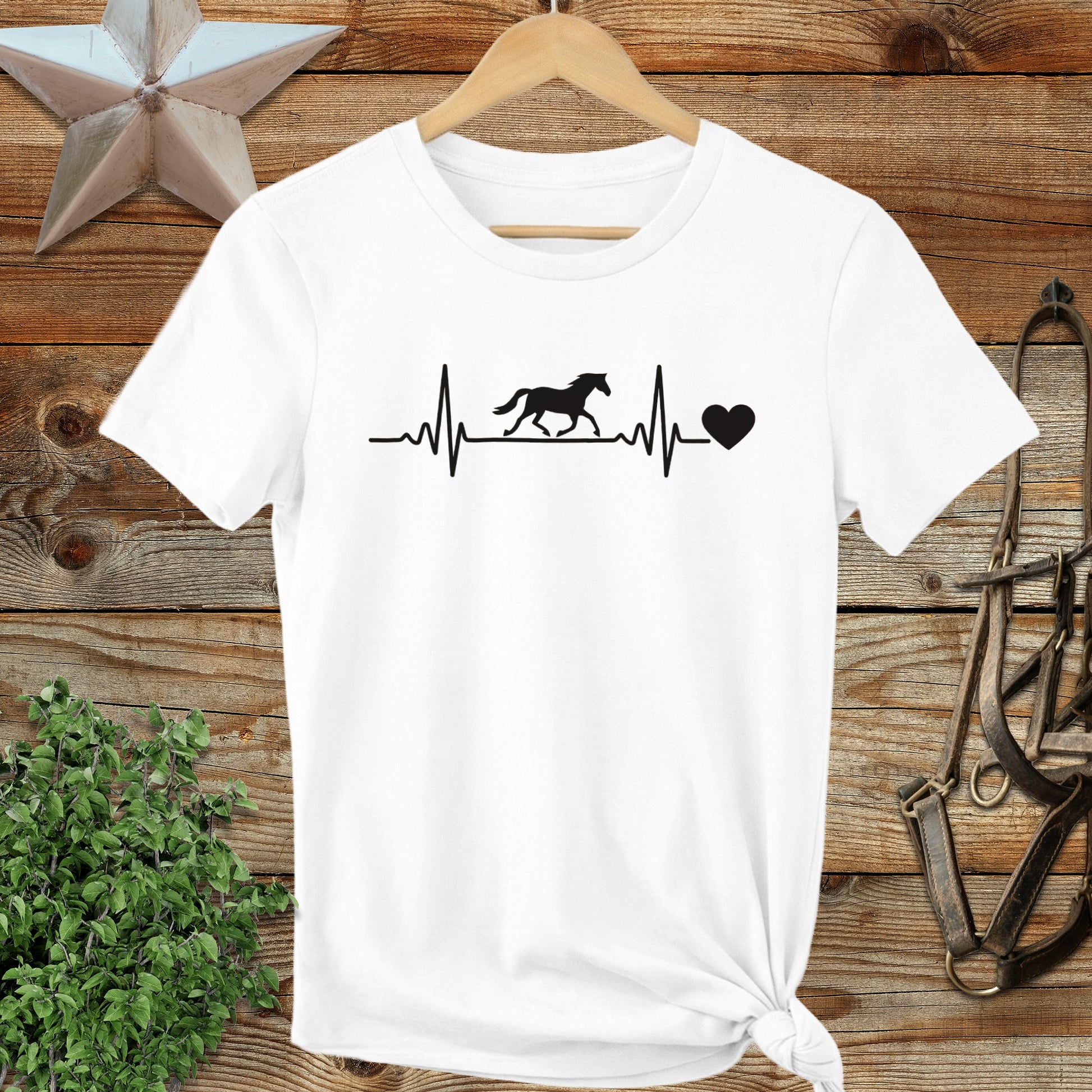 Horse Heartbeat Ladies Tee
