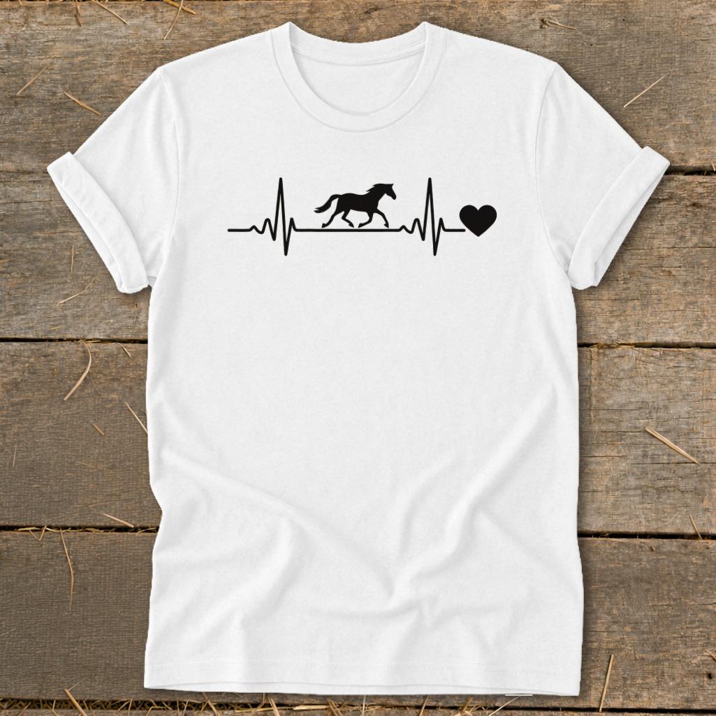 Horse Heartbeat Softstyle Tee