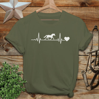 Horse Heartbeat Softstyle Tee