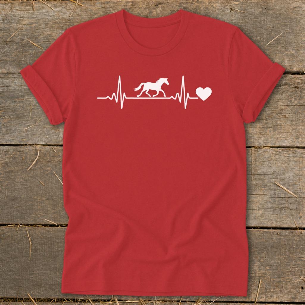 Horse Heartbeat Softstyle Tee