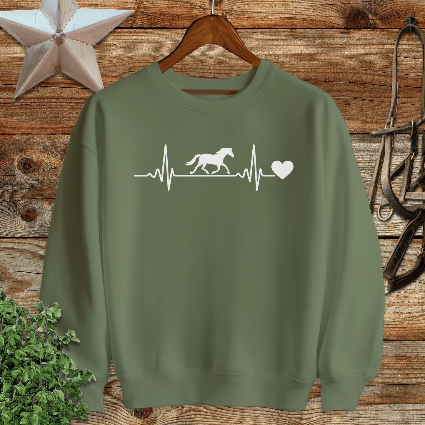 Horse Heartbeat Sweatshirt