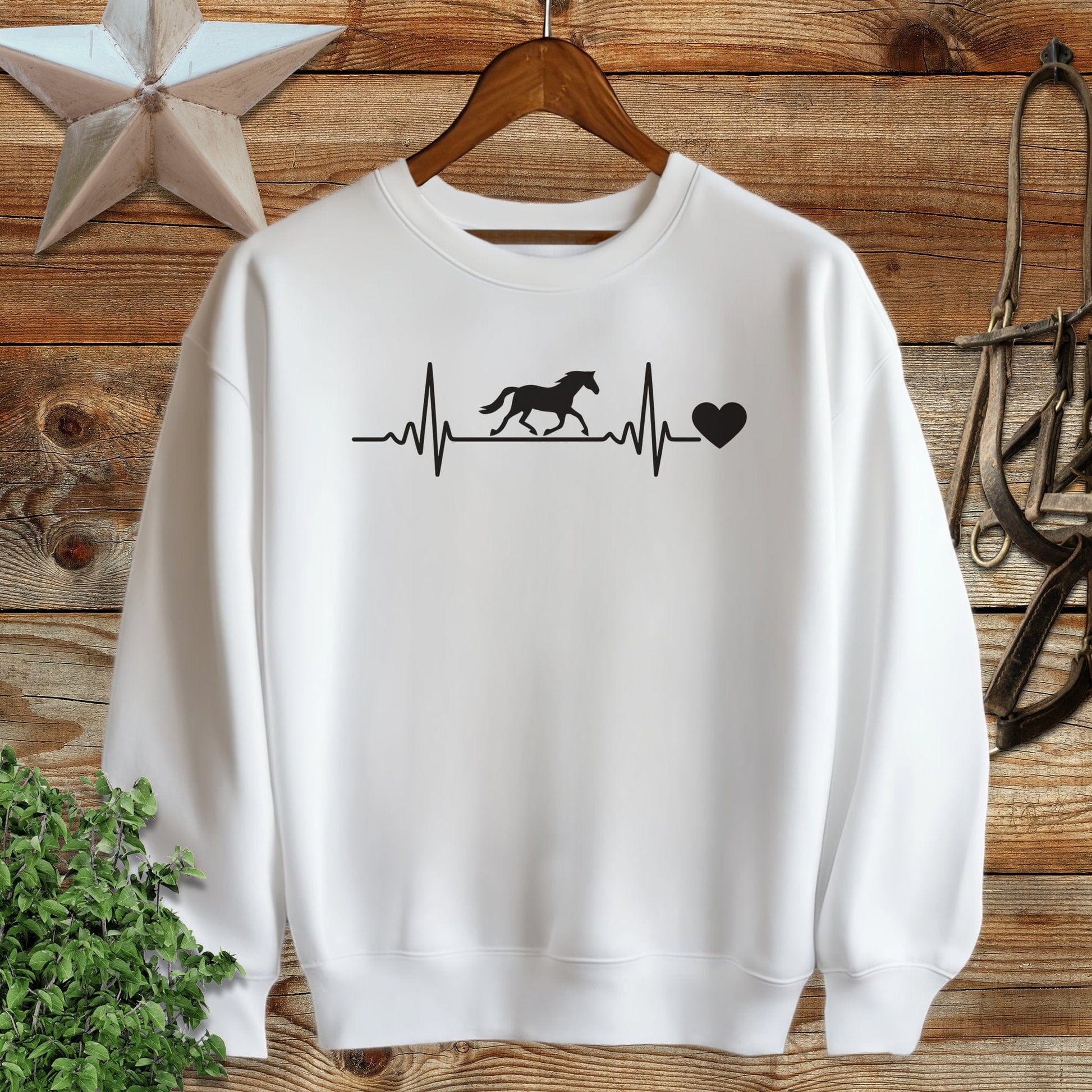 Horse Heartbeat Sweatshirt