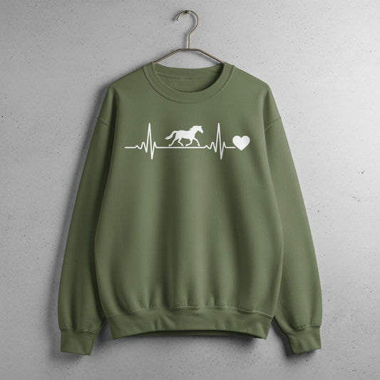 Horse Heartbeat Sweatshirt